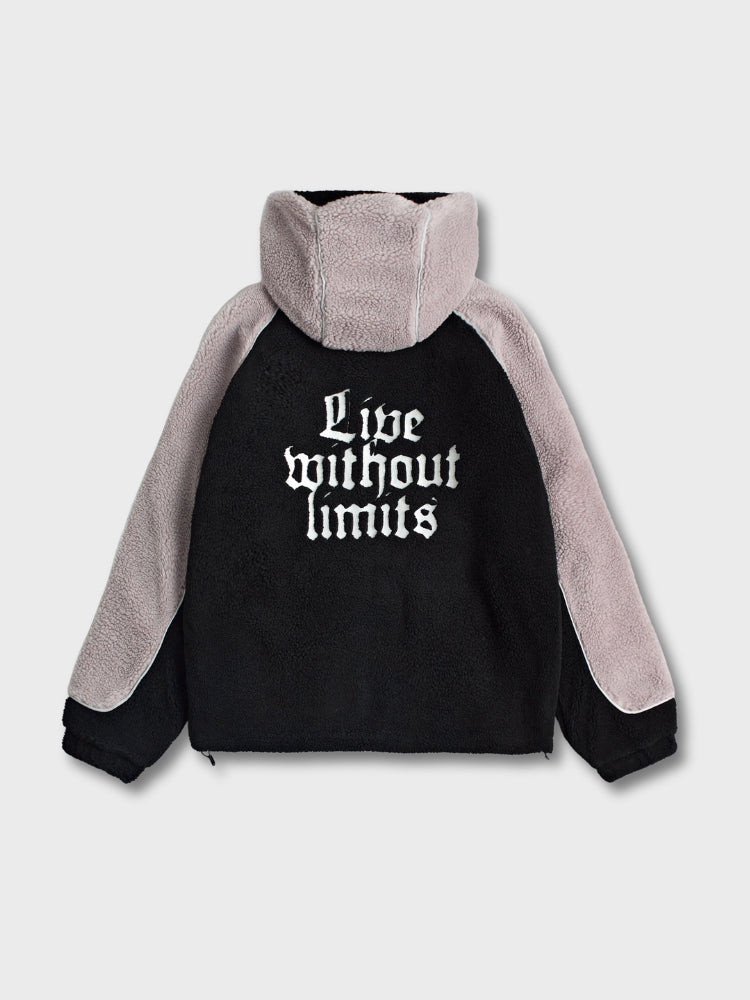 IGNITE - Black & Grey Sherpa Ninja Fleece